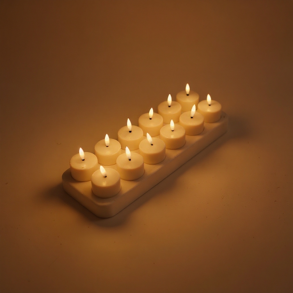 Uppladdningsbara LED-värmeljus (flameless) - Bild 13