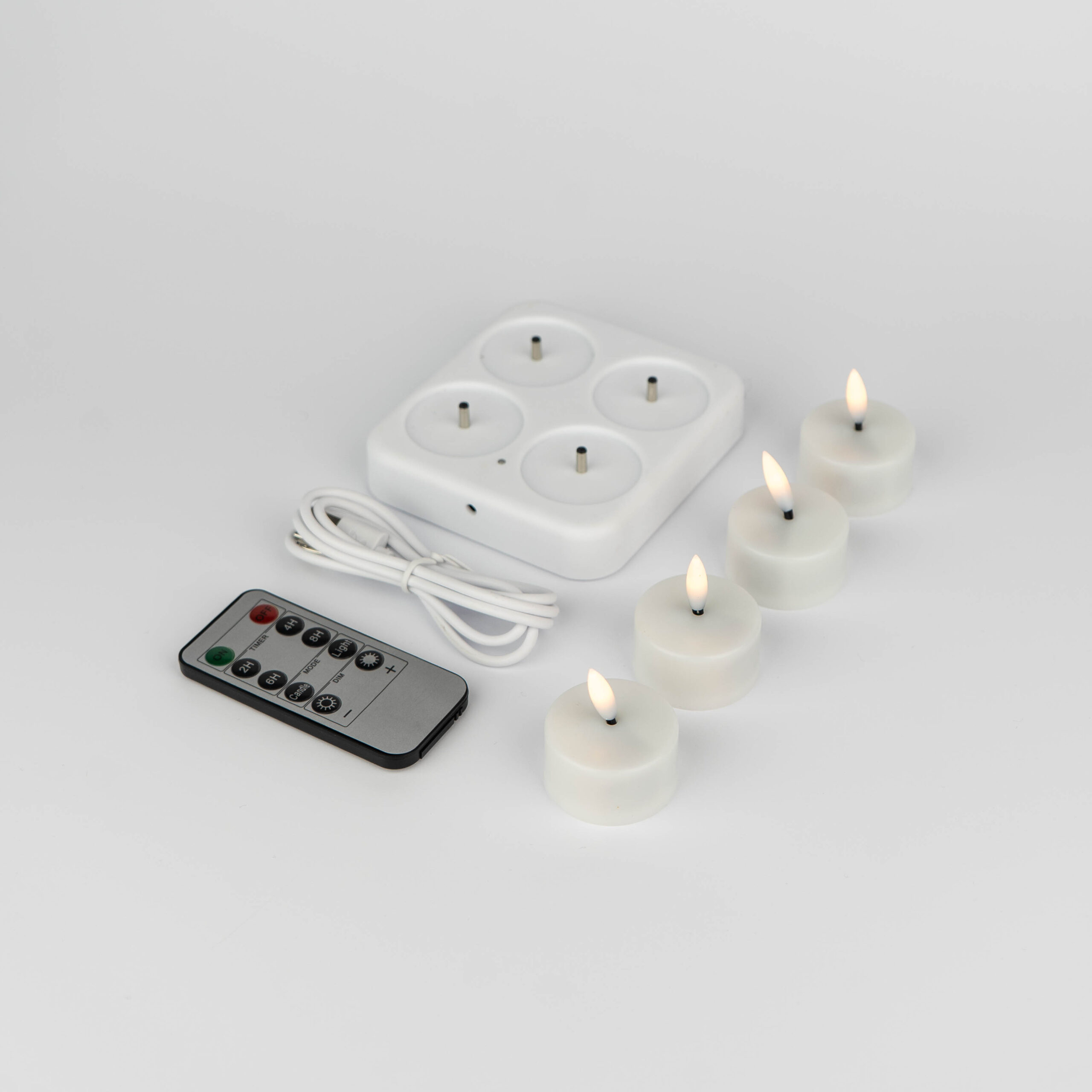 Uppladdningsbara LED-värmeljus (flameless) - Bild 2